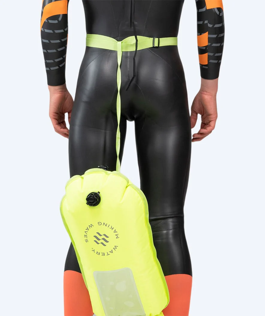 Watery Schwimmboje für Schwimmer - Window 28L - Fluo Gelb - Image 5
