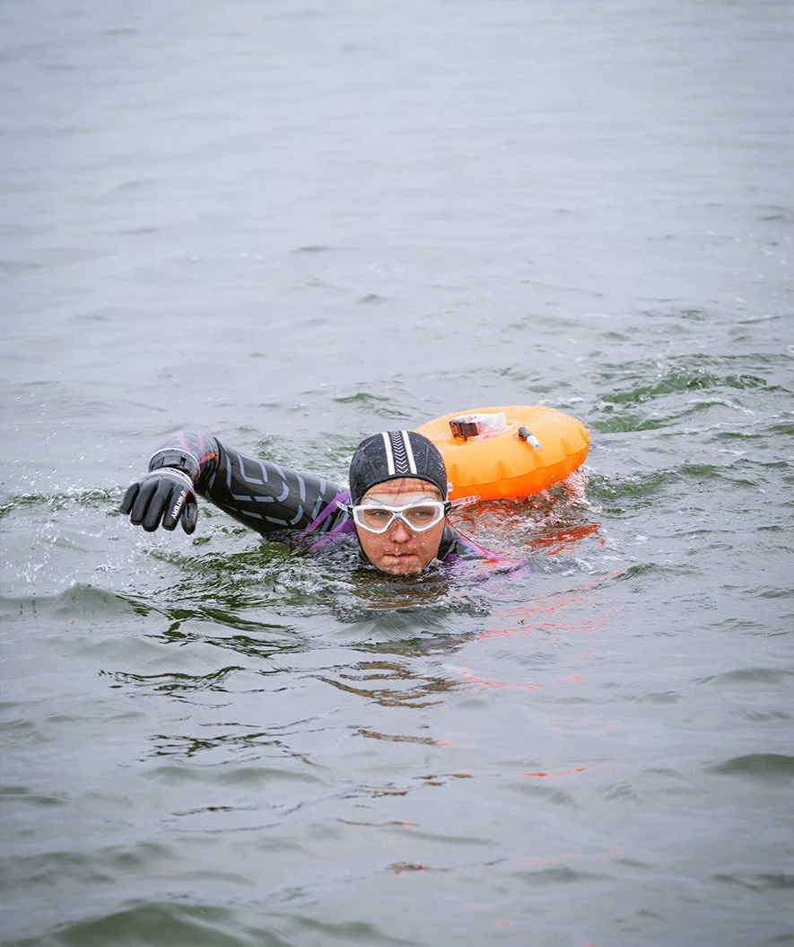 Watery Schwimmboje für Schwimmer - Donut - Orange - Image 10