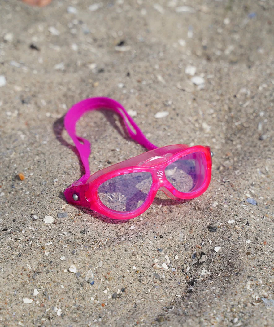 Watery Schwimmbrille für Kinder (2-8) - Wilton - Atlantic Rosa/Klar - Image 4