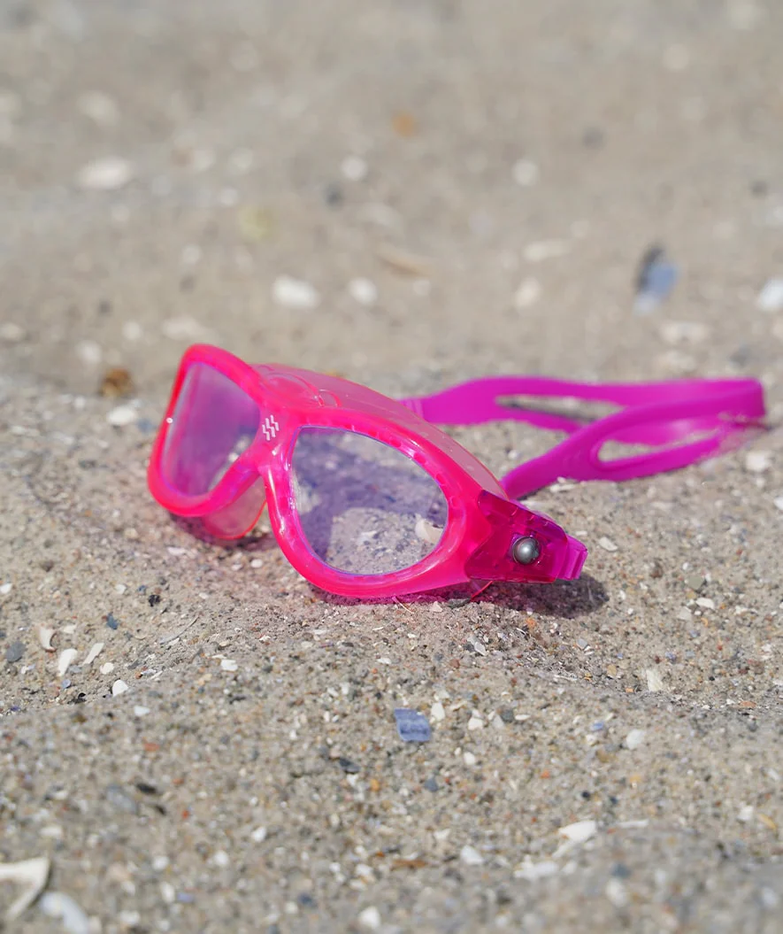 Watery Schwimmbrille für Kinder (2-8) - Wilton - Atlantic Rosa/Klar - Image 6