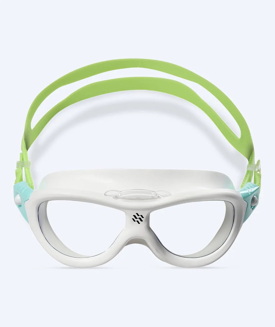Watery Schwimmbrille für Kinder (2-8) - Wilton - Grün/Weiß - Image 2