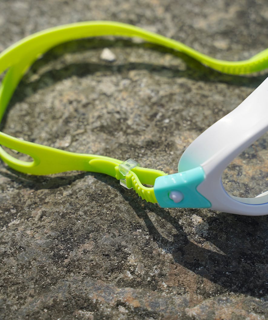 Watery Schwimmbrille für Kinder (2-8) - Wilton - Grün/Weiß - Image 6