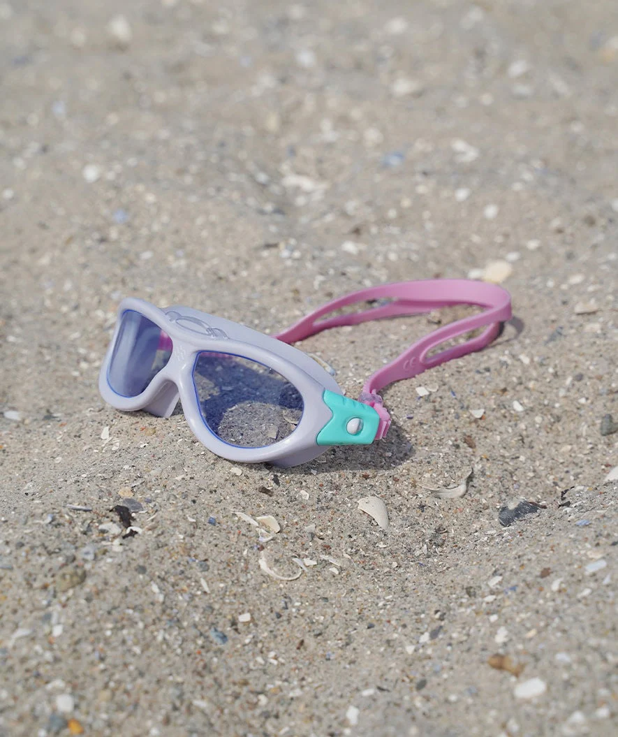 Watery Schwimmbrille für Kinder (2-8) - Wilton - Hellrosa/Lila - Image 6