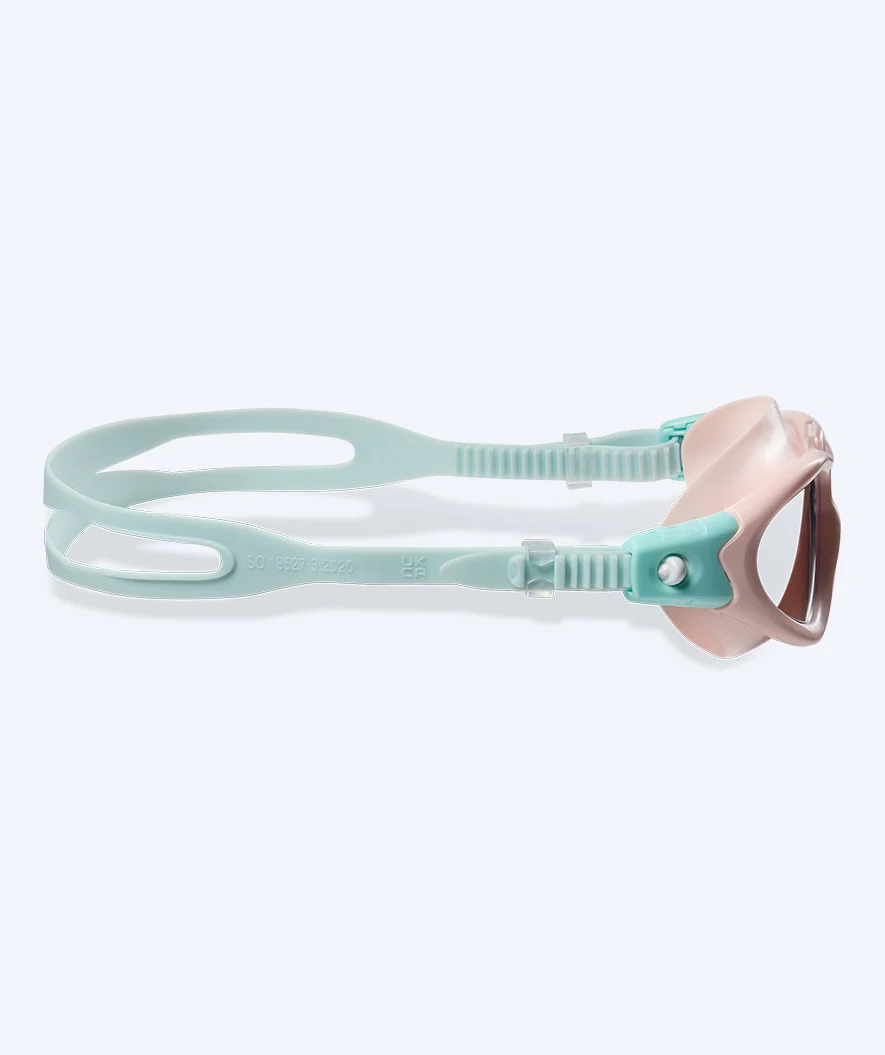 Watery Schwimmbrille für Kinder (2-8) - Wilton - Hellrosa/Türkis - Image 3