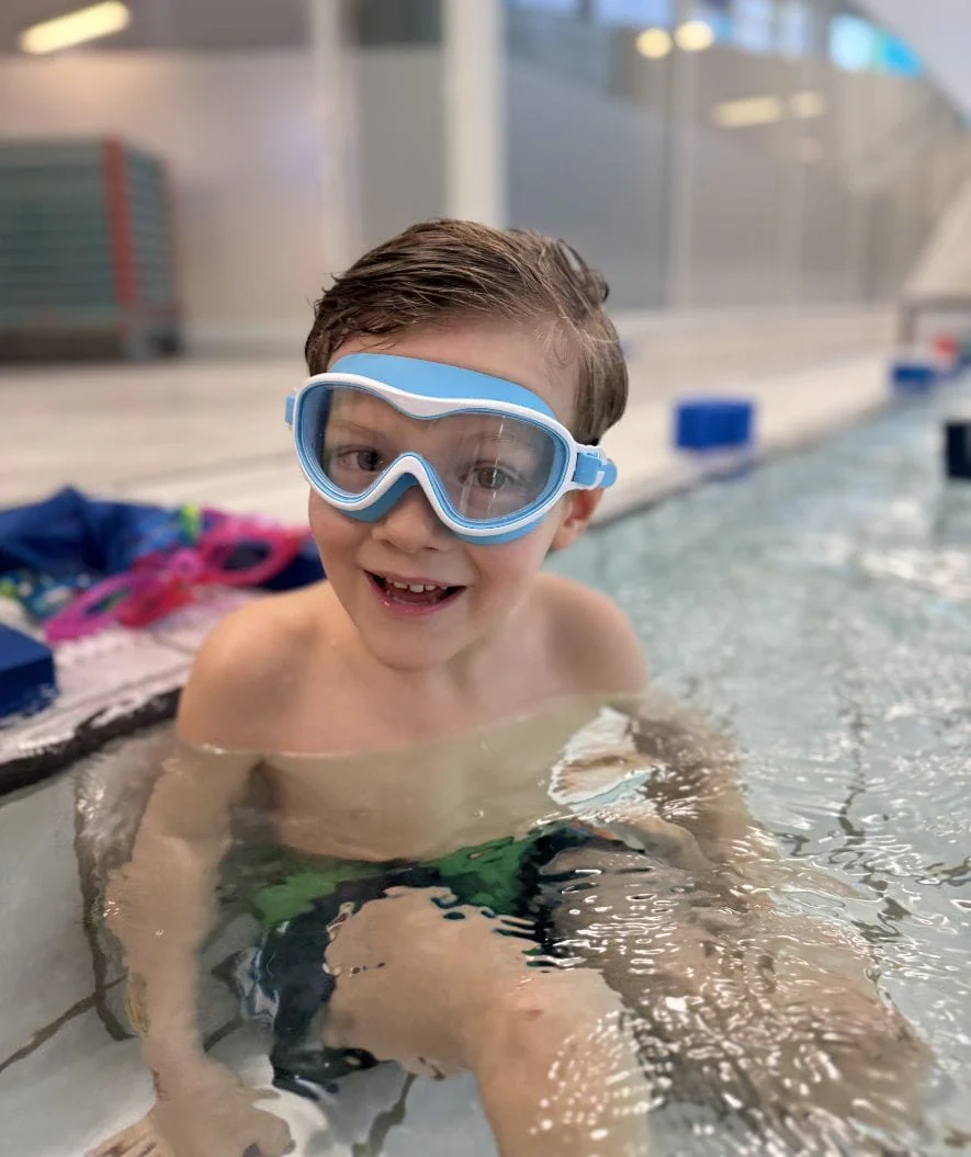 Watery Schwimmbrille für Kinder - Bradford - Blau/Weiß - Image 4