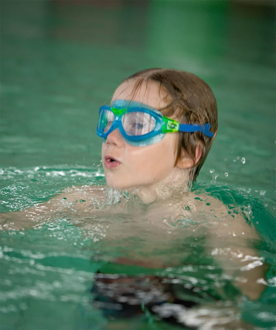 Watery Schwimmbrille für Kinder - Mantis 2.0 - Atlantic Blau/Klar - Image 13