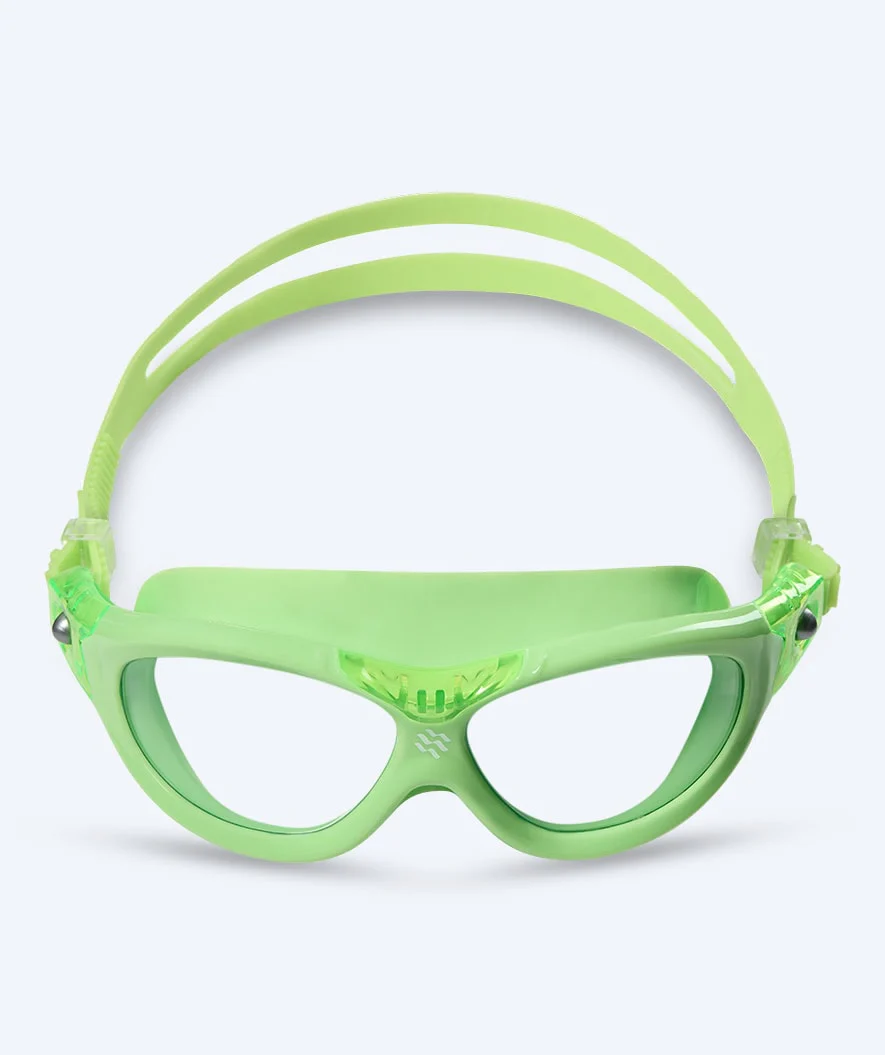 Watery Schwimmbrille für Kinder - Mantis 2.0 - Hellgrün/Klar - Image 2
