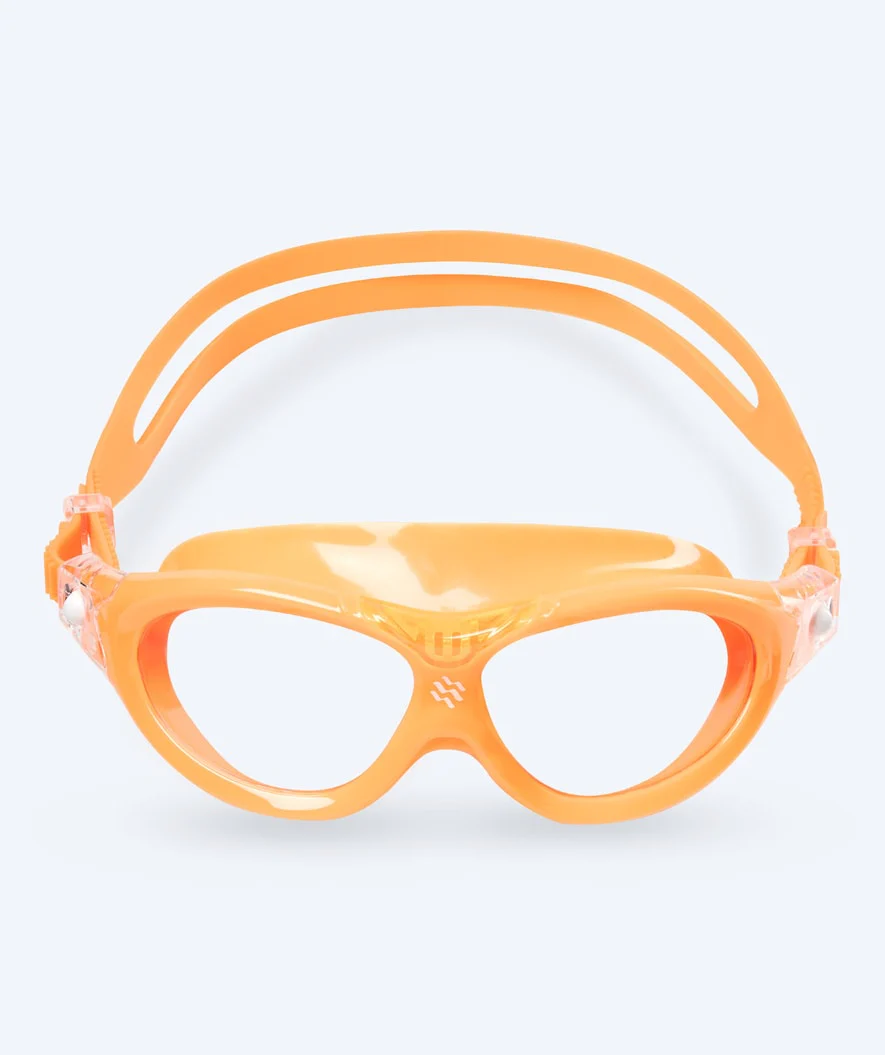Watery Schwimmbrille für Kinder - Mantis 2.0 - Orange/Klar - Image 2