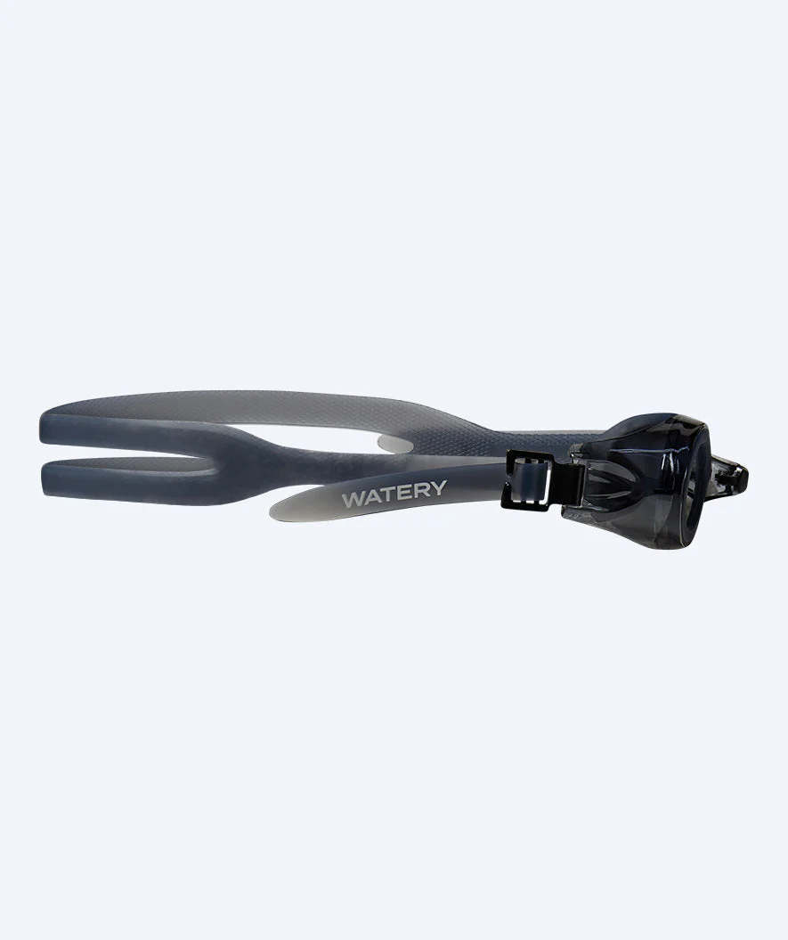 Watery Schwimmbrille für Kinder mit Hornhautverkrümmung - Longitude - Schwarz/Klar - Image 4