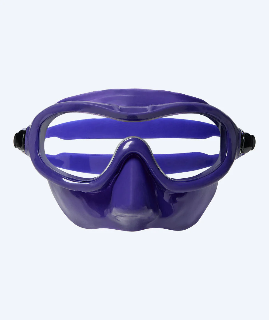 Watery Schwimmmaske für Kinder - Ocean - Lila/Klar - Image 3