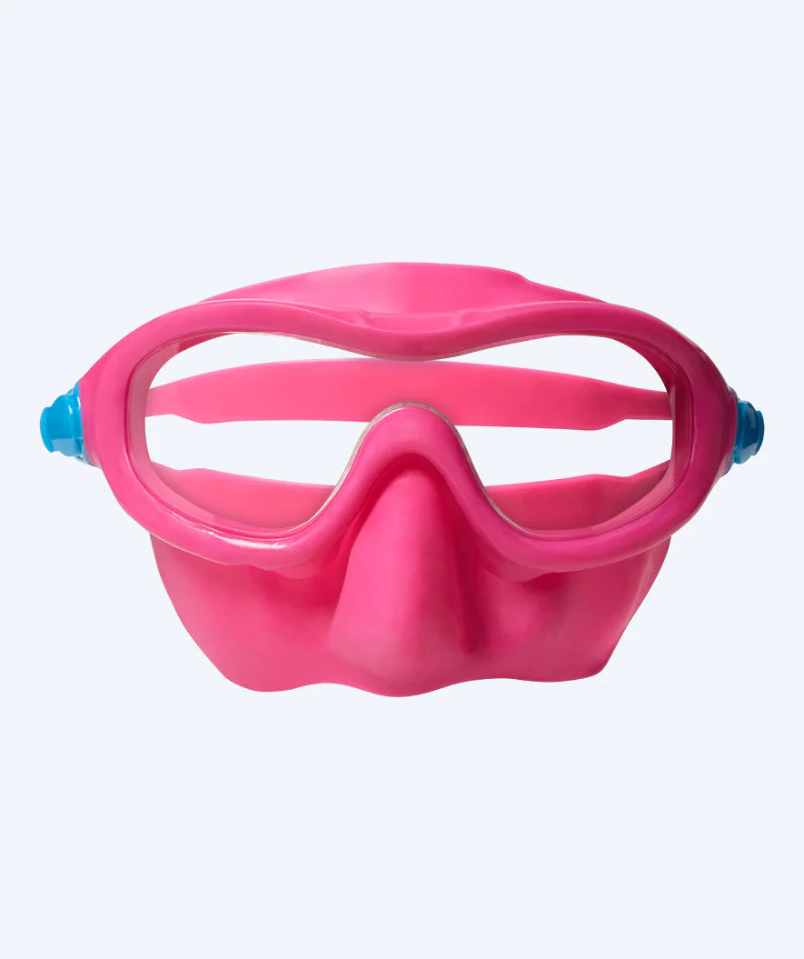 Watery Schwimmmaske für Kinder - Ocean - Rosa/Klar - Image 4