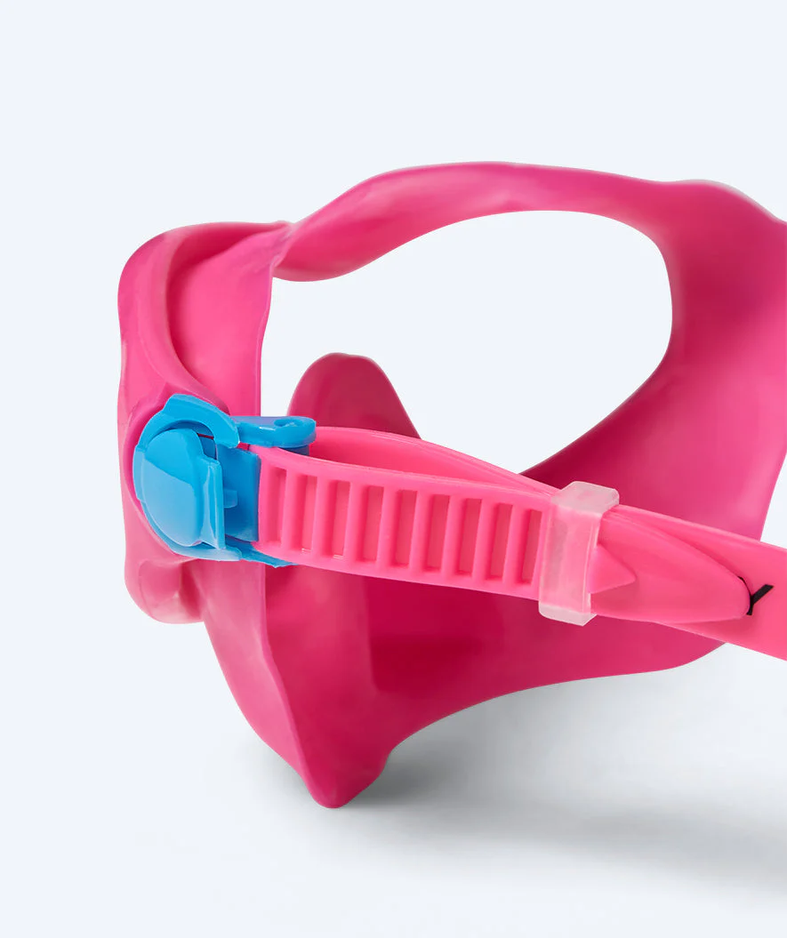 Watery Schwimmmaske für Kinder - Ocean - Rosa/Klar - Image 5