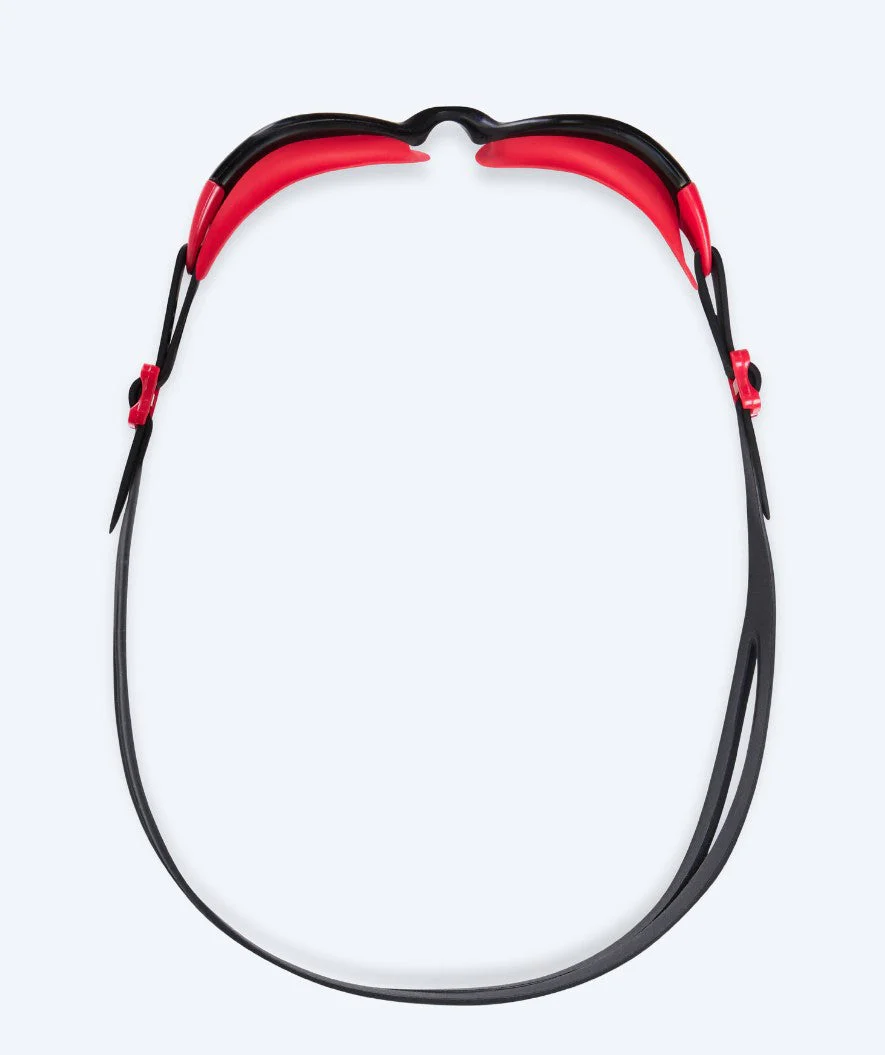 Watery Schwimmbrille für Kinder - Wade Active - Schwarz/Rot (Smoke Scheiben) - Image 6