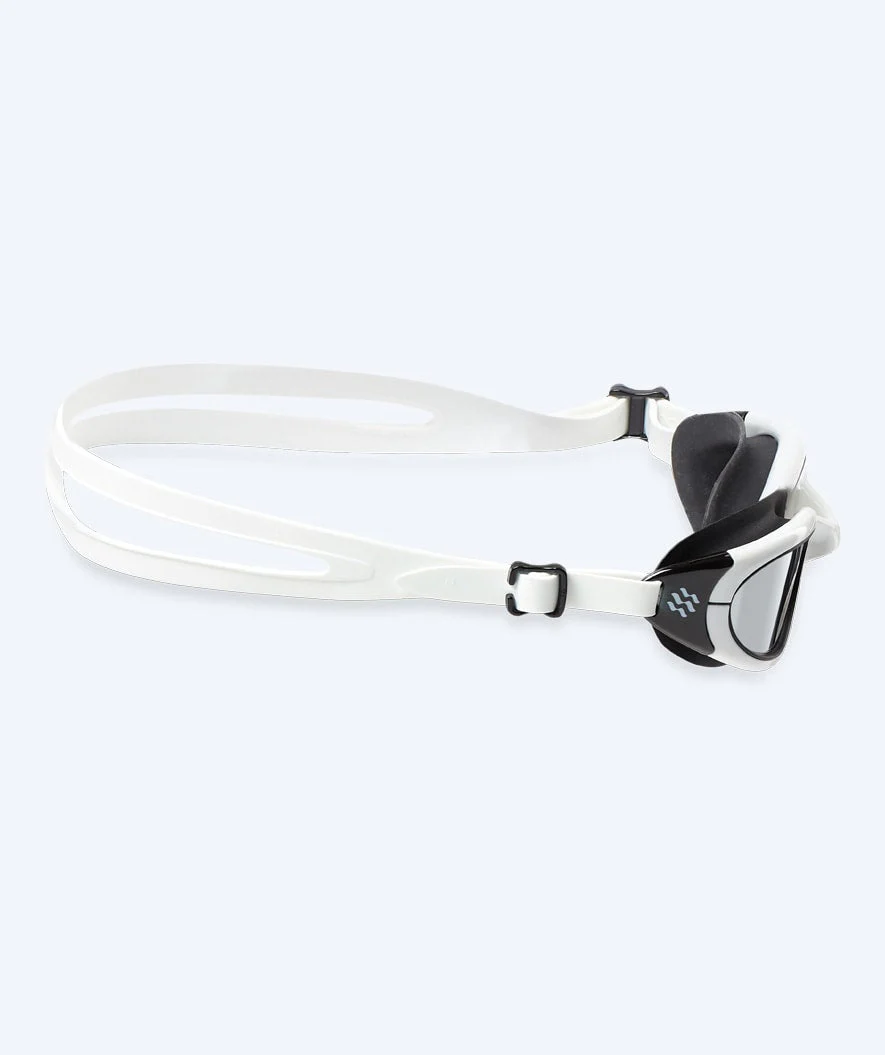 Watery Schwimmbrille für Kinder - Wade Mirror - Weiß/Silber - Image 4