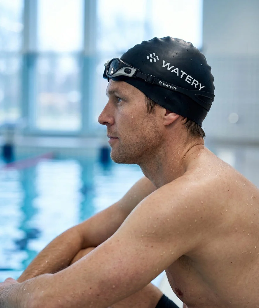 Watery Schwimmbrille für Freizeitschwimmer - Clyde Active - Grau (Smoke Scheiben) - Image 5