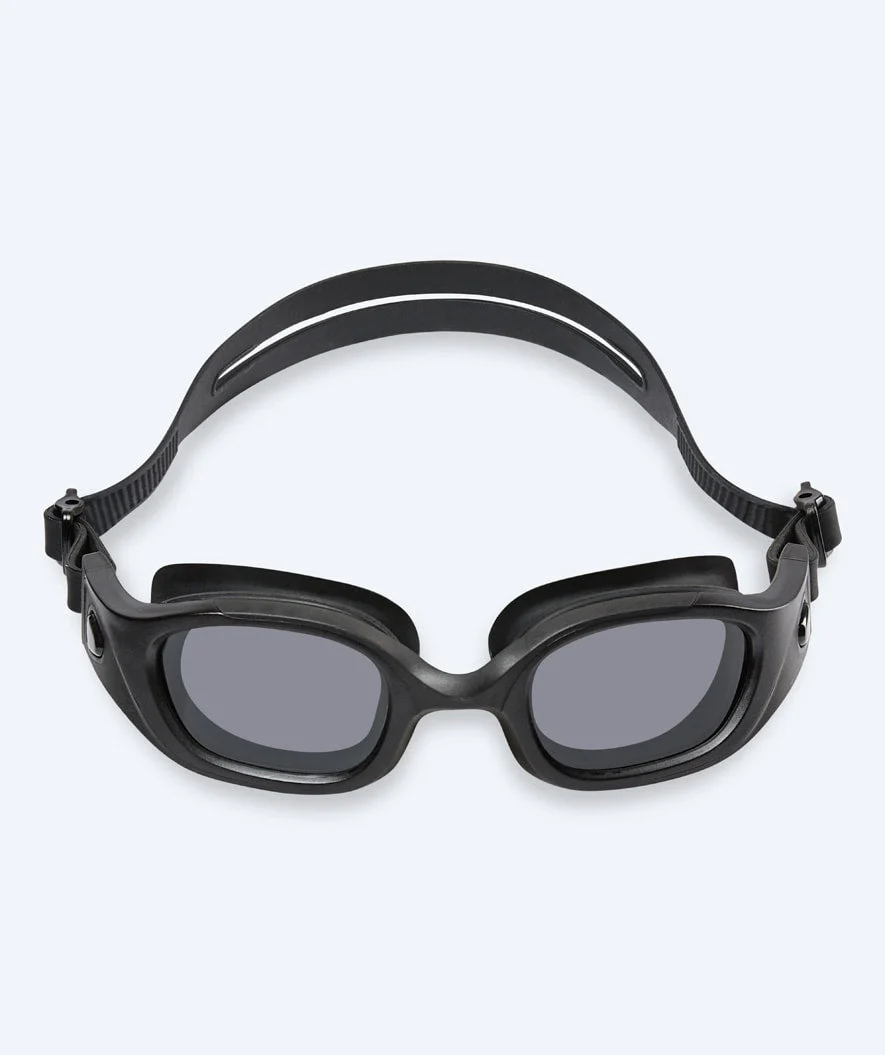 Watery Schwimmbrille für Freizeitschwimmer - Clyde Active - Schwarz (Smoke Scheiben) - Image 2