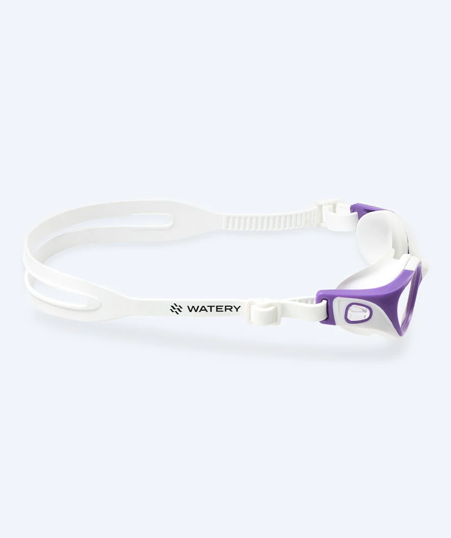 Watery Schwimmbrille für Freizeitschwimmer - Clyde Active - Lila/Klar - Image 4