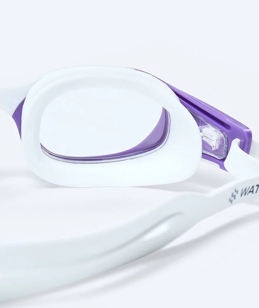 Watery Schwimmbrille für Freizeitschwimmer - Clyde Active - Lila/Klar - Image 6