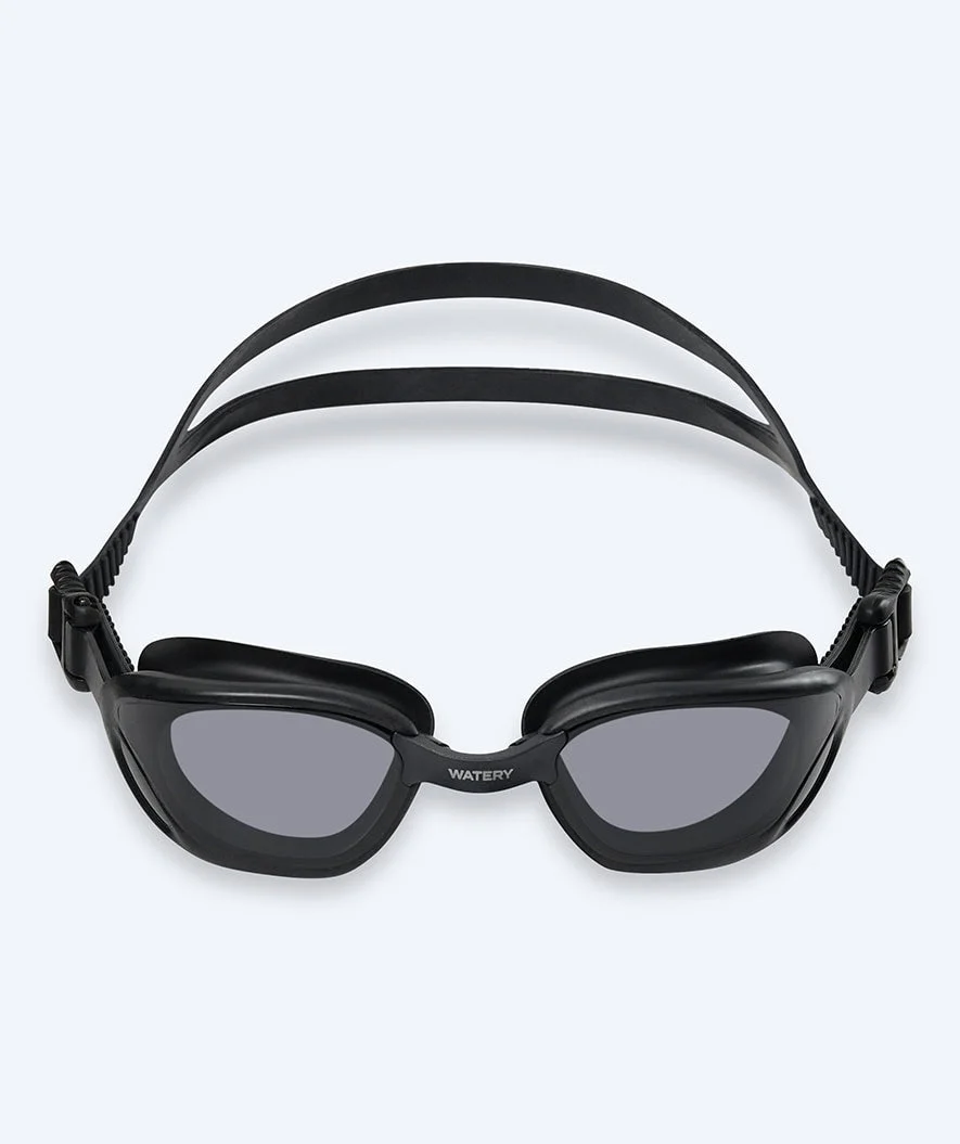 Watery Schwimmbrille für Freizeitschwimmer - Fraser - Schwarz (Smoke Scheiben) - Image 2