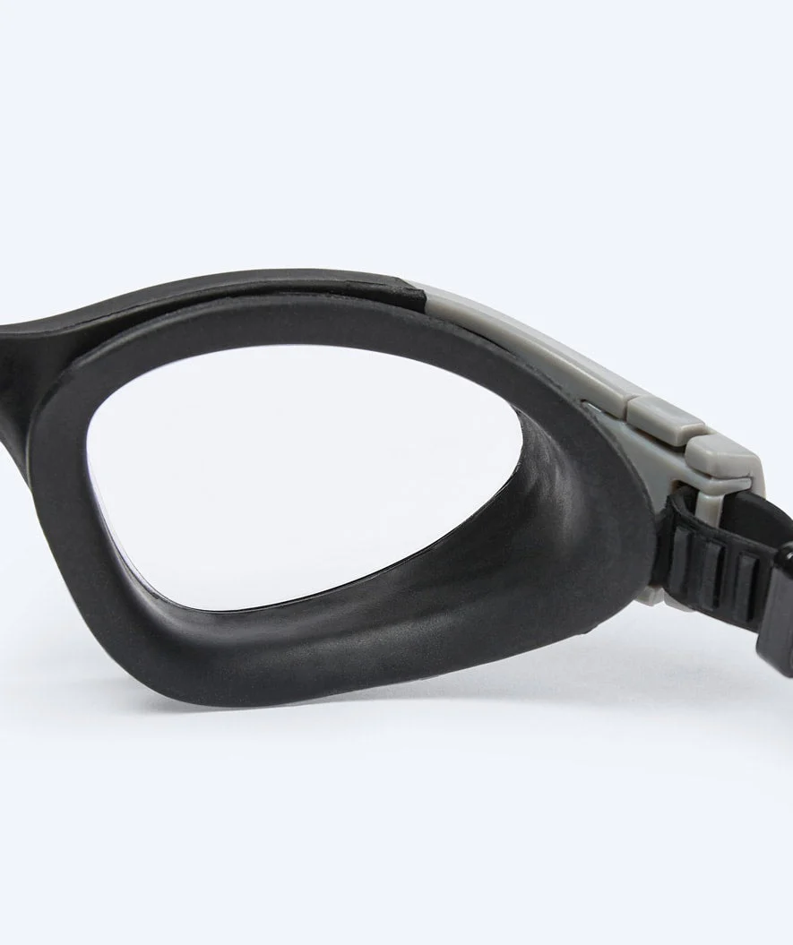 Watery Schwimmbrille für Freizeitschwimmer - Kelvin Active - Schwarz/Klar - Image 6