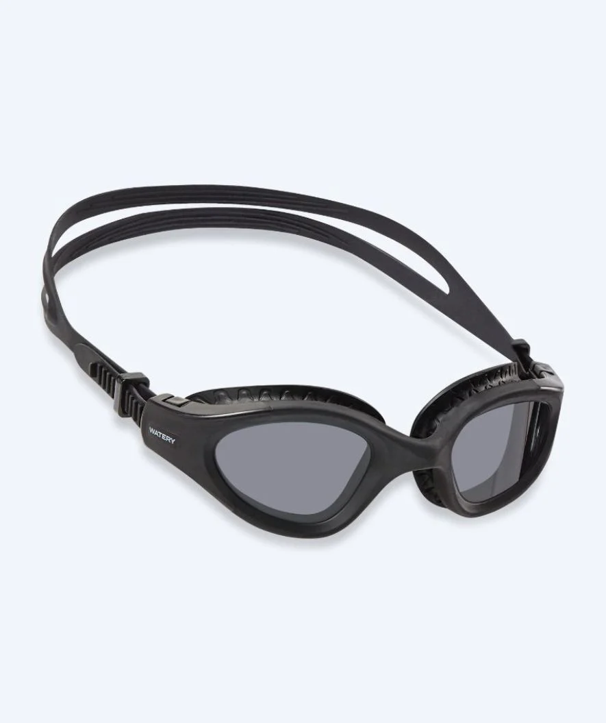 Watery Schwimmbrille für Freizeitschwimmer - Kelvin Active - Schwarz (Smoke Scheiben) - Image 2