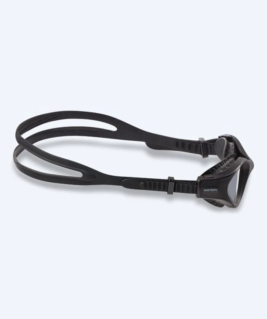 Watery Schwimmbrille für Freizeitschwimmer - Kelvin Active - Schwarz (Smoke Scheiben) - Image 4