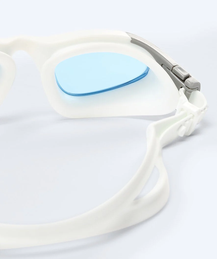 Watery Schwimmbrille für Freizeitschwimmer - Kelvin Active - Weiß/Hellblau - Image 8