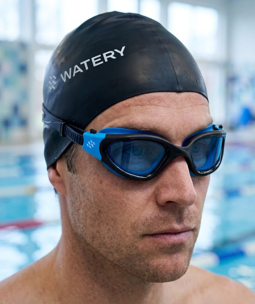 Watery Schwimmbrille für Freizeitschwimmer - Raven Active - Blau/Hellblau - Image 5