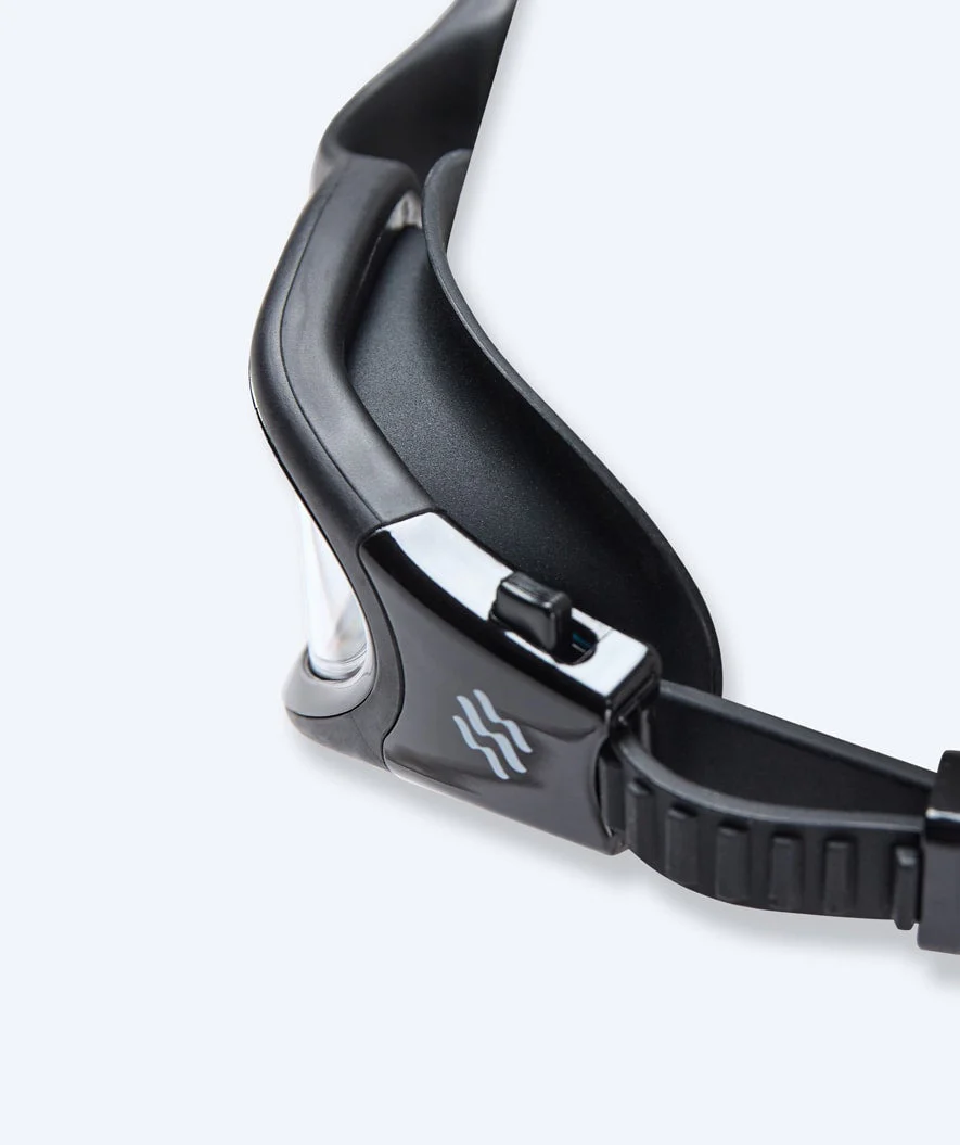 Watery Schwimmbrille für Freizeitschwimmer - Raven Active - Schwarz/Klar - Image 5