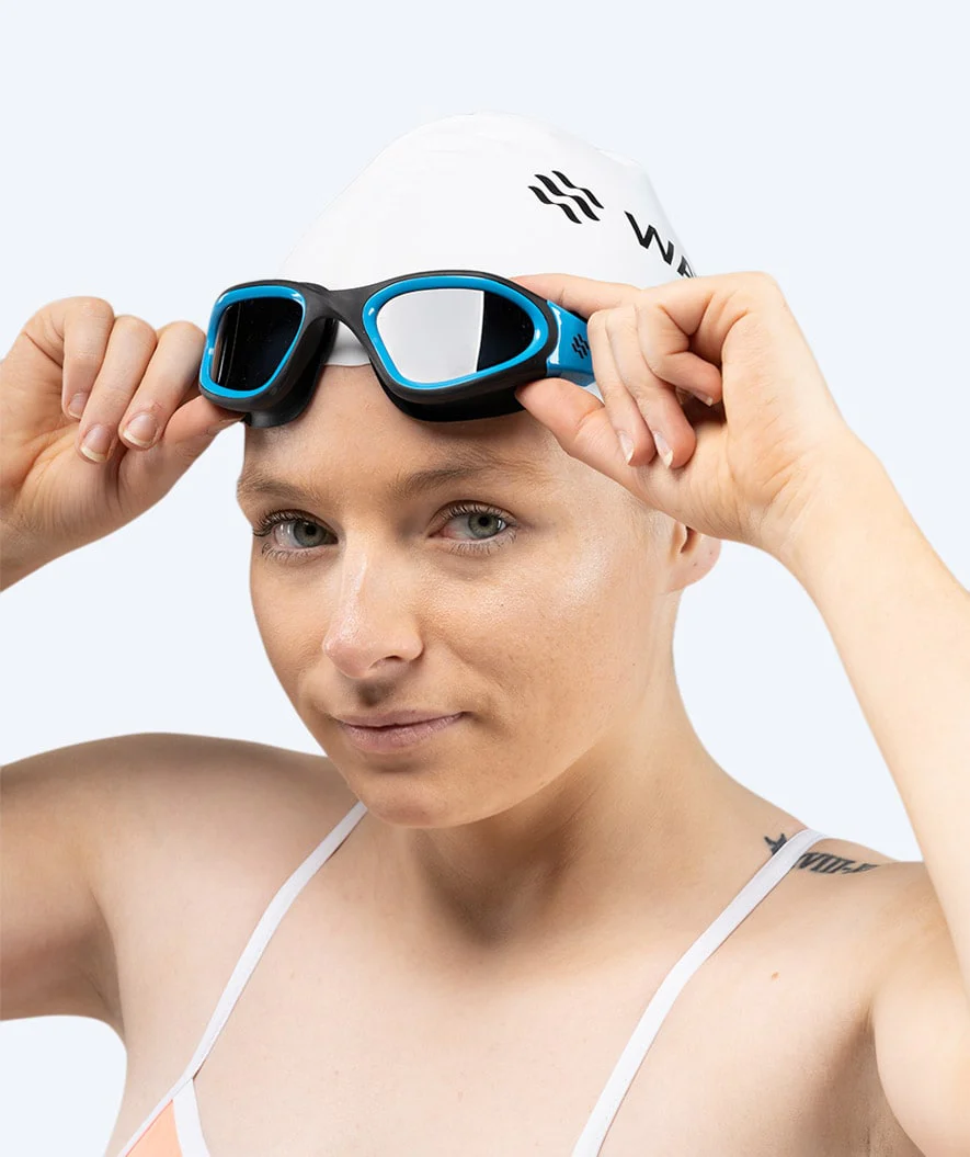 Watery Schwimmbrille für Freizeitschwimmer - Raven Active - Schwarz/Blau 1.0 - Image 10