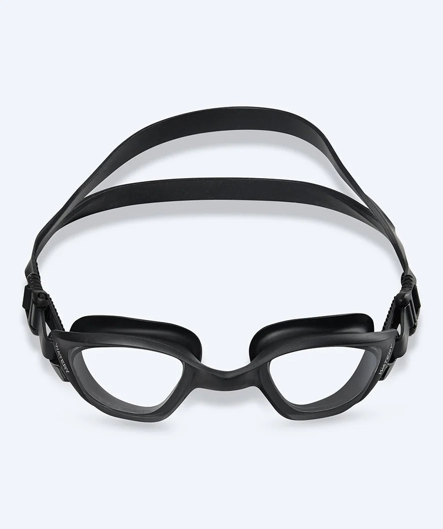 Watery Schwimmbrille für Freizeitschwimmer - Saunton - Schwarz/Klar - Image 2