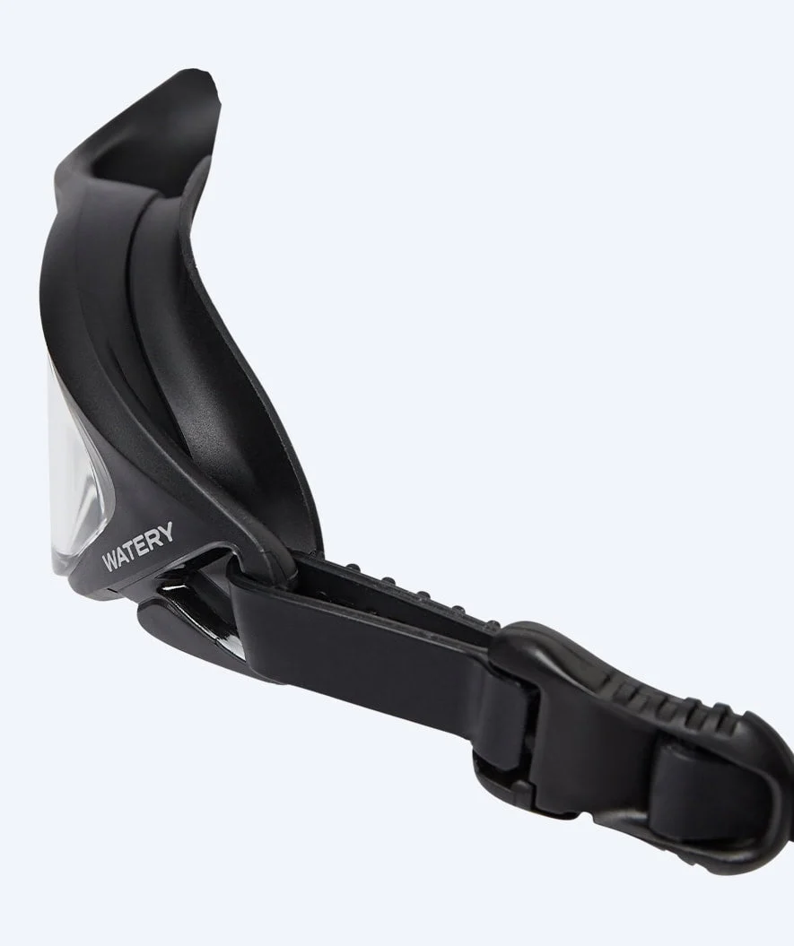 Watery Schwimmbrille für Freizeitschwimmer - Saunton - Schwarz/Klar - Image 5