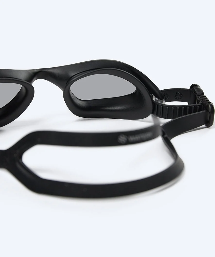 Watery Schwimmbrille für Freizeitschwimmer - Saunton - Schwarz/Klar - Image 6