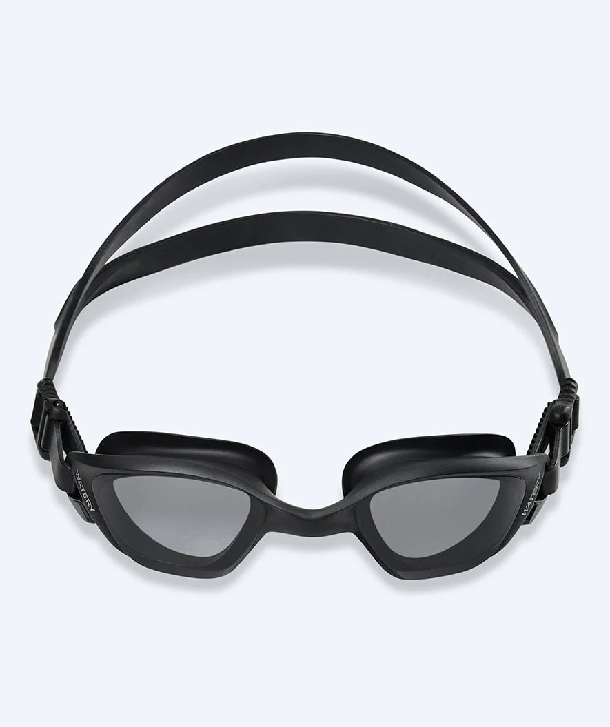 Watery Schwimmbrille für Freizeitschwimmer - Saunton - Schwarz (Smoke Scheiben) - Image 2