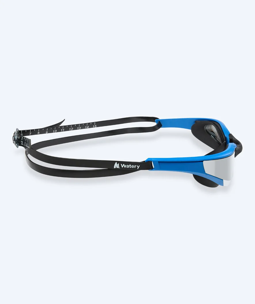 Watery Schwimmbrille - Instinct Elite Mirror - Blau/Silber - Image 4