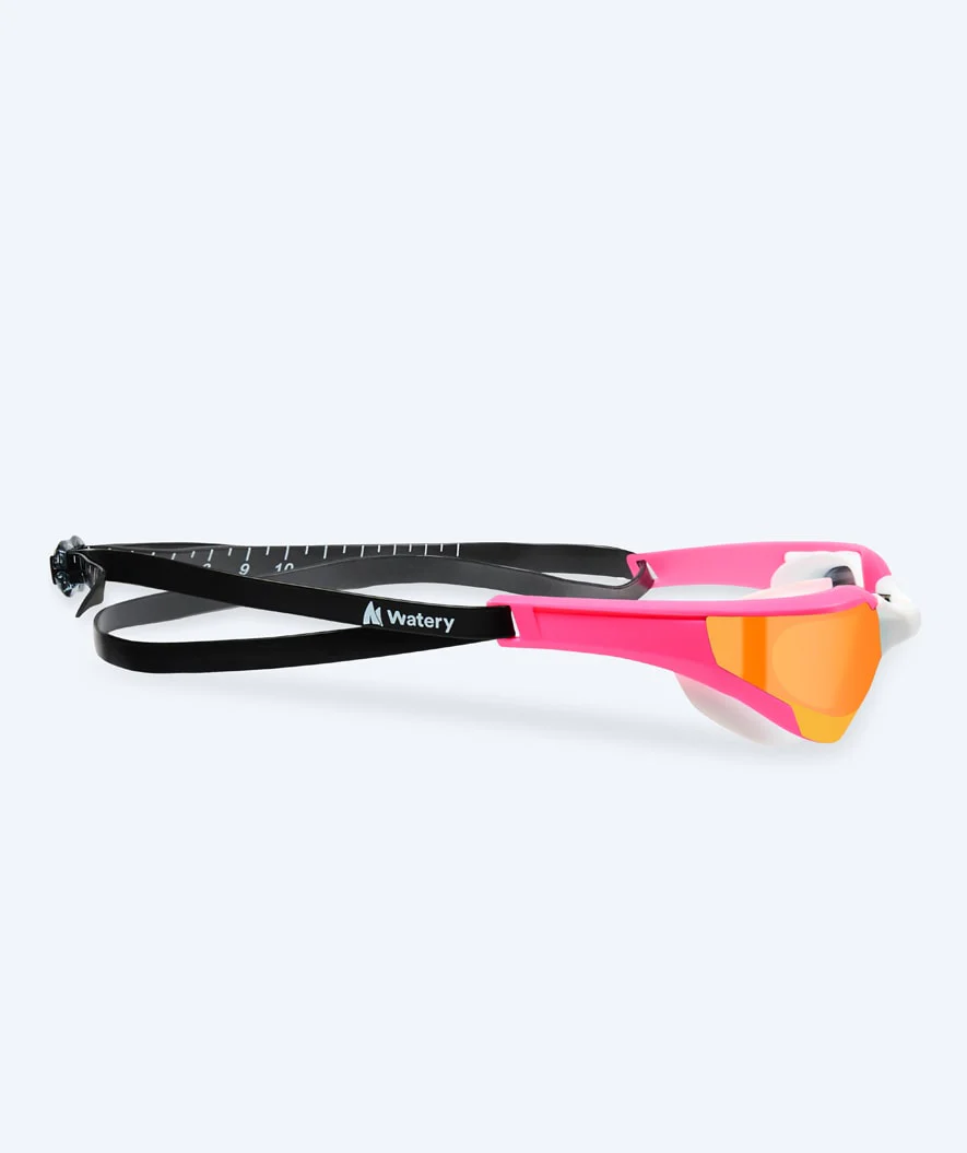 Watery Schwimmbrille - Instinct Elite Mirror - Rosa/Gold - Image 2