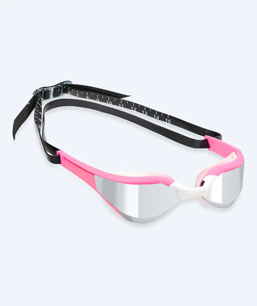 Watery Schwimmbrille - Instinct Elite Mirror - Rosa/Silber