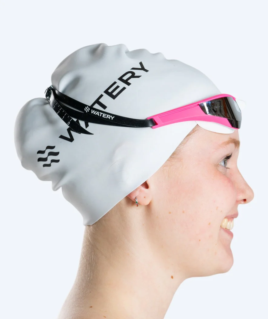 Watery Schwimmbrille - Instinct Elite Mirror - Rosa/Silber - Image 10