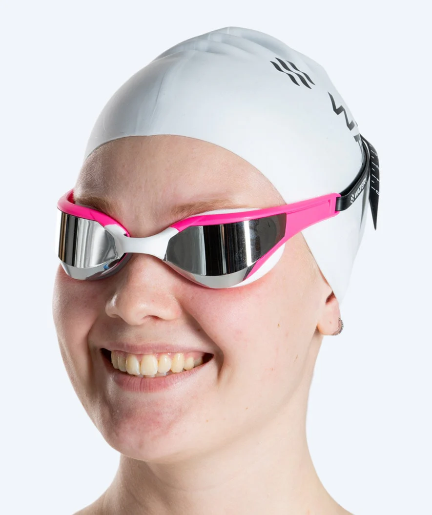 Watery Schwimmbrille - Instinct Elite Mirror - Rosa/Silber - Image 7