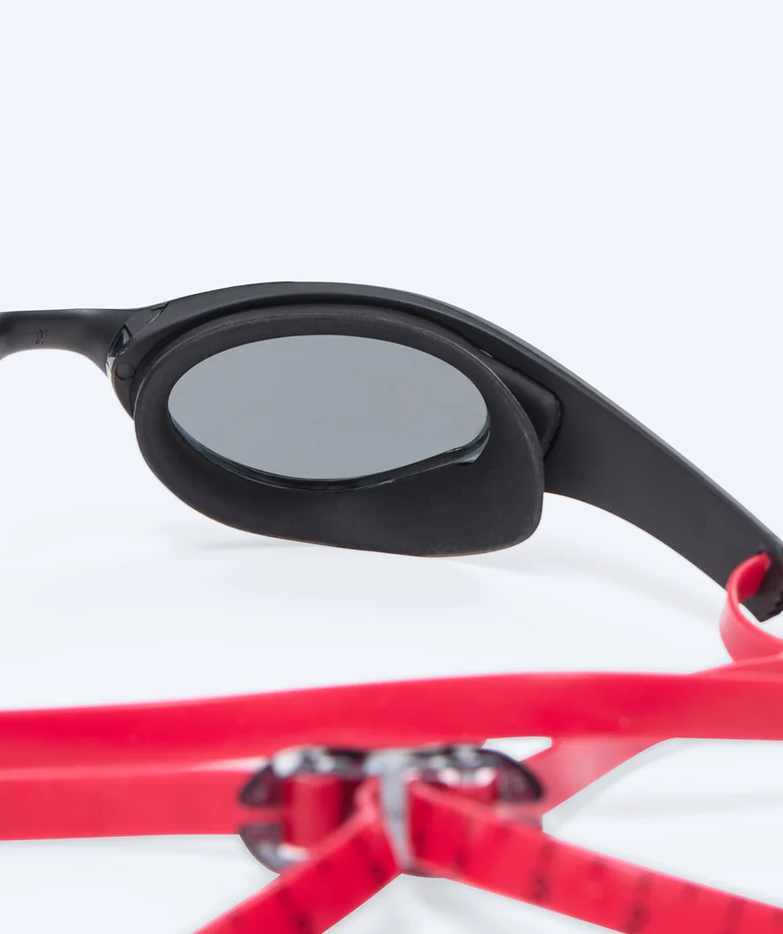Watery Schwimmbrille - Instinct Elite Mirror - Rot/Silber - Image 6