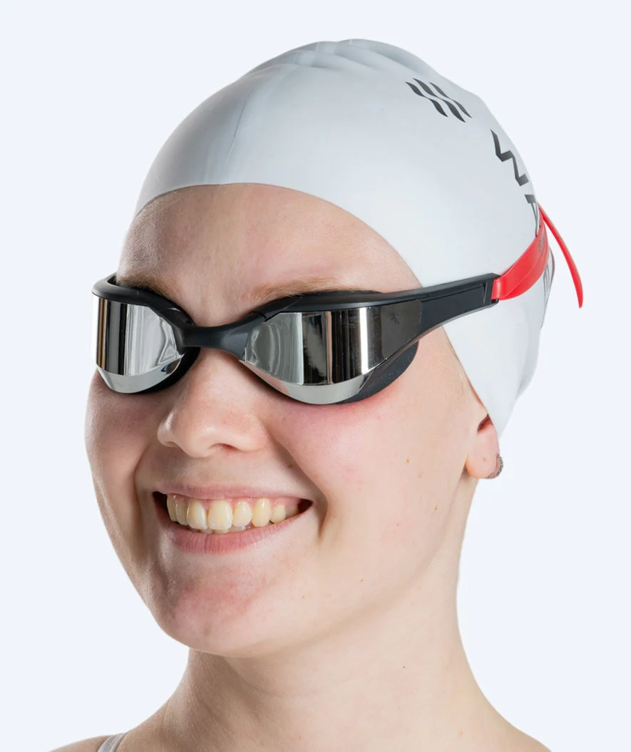 Watery Schwimmbrille - Instinct Elite Mirror - Rot/Silber - Image 8