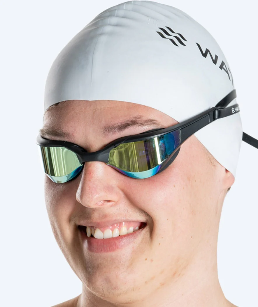 Watery Schwimmbrille - Instinct Elite Mirror - Schwarz/Blau - Image 11