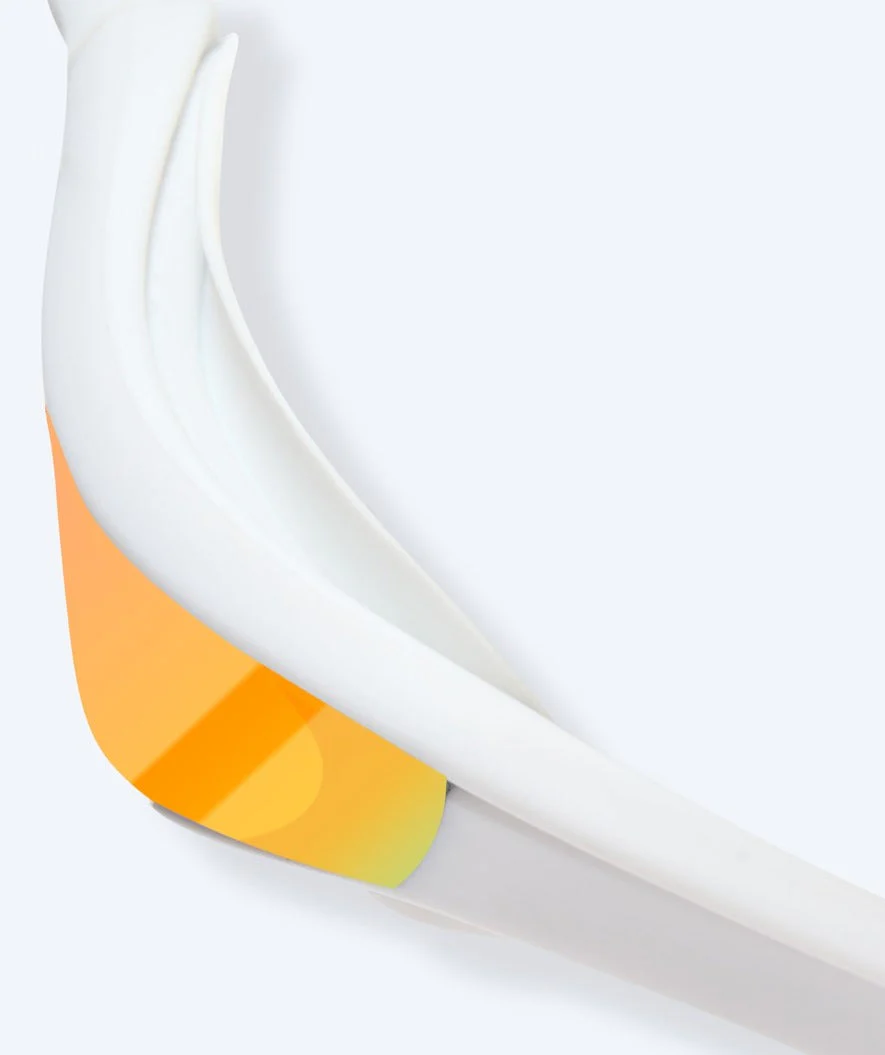 Watery Schwimmbrille - Instinct Elite Mirror - Weiß/Gold - Image 5