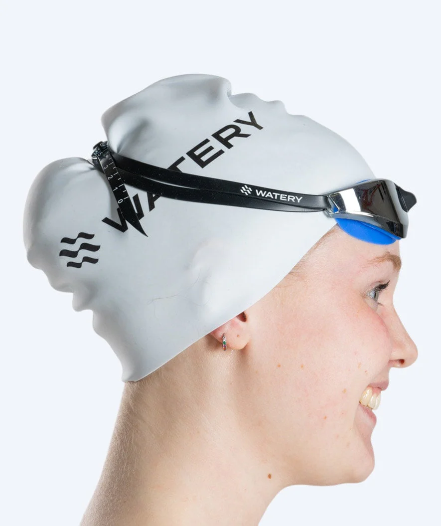Watery Schwimmbrille - Instinct Mirror - Blau/Silber - Image 7