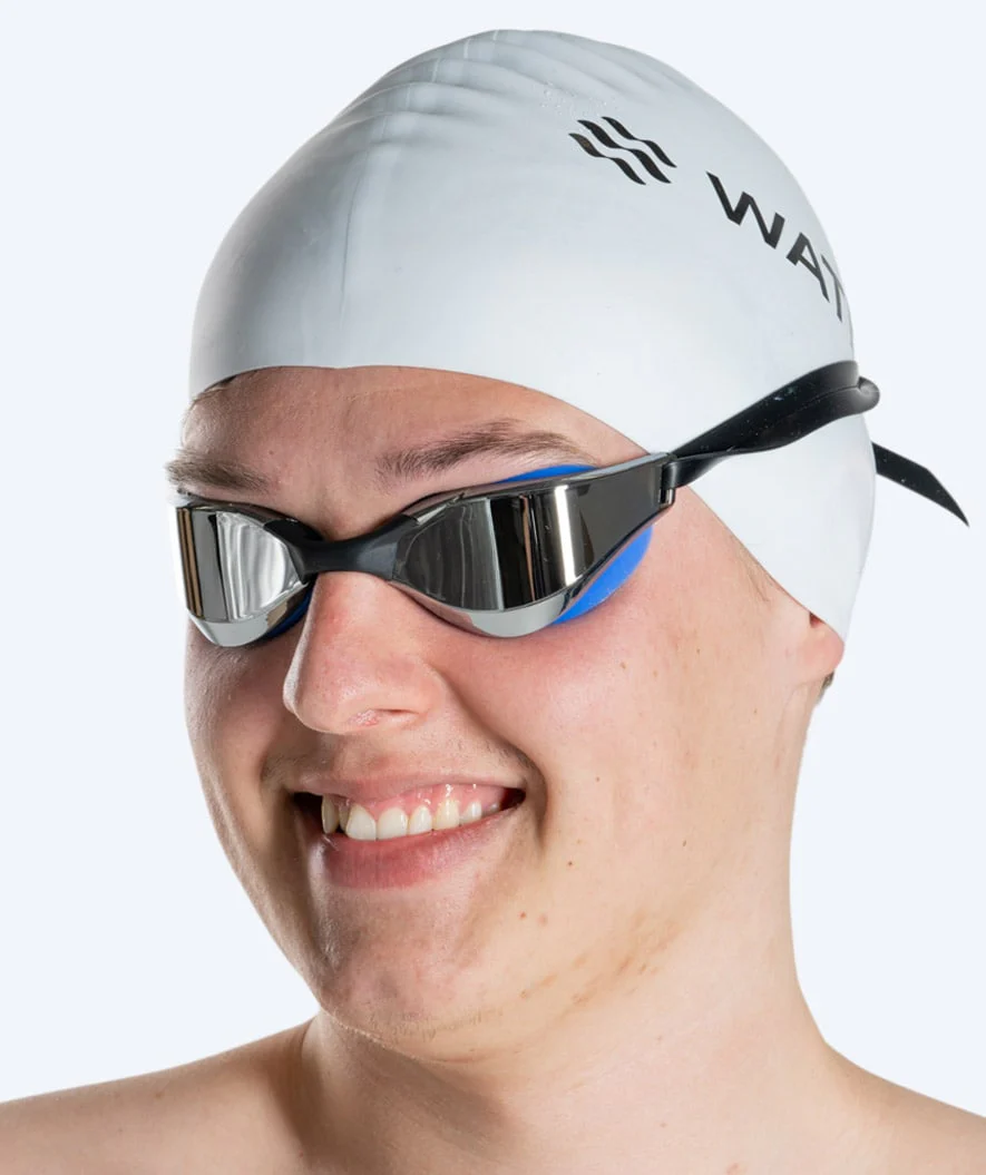 Watery Schwimmbrille - Instinct Mirror - Blau/Silber - Image 8