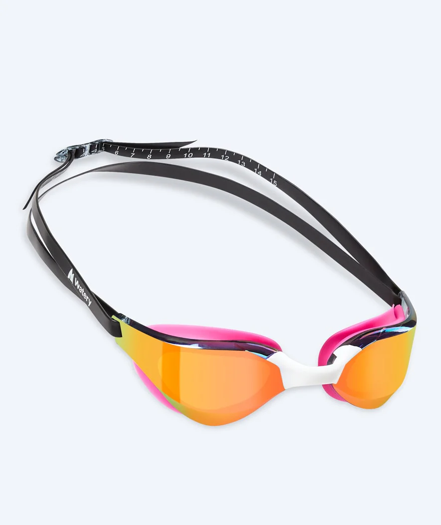 Watery Schwimmbrille - Instinct Mirror - Rosa/Gold