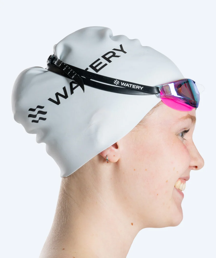 Watery Schwimmbrille - Instinct Mirror - Rosa/Gold - Image 5