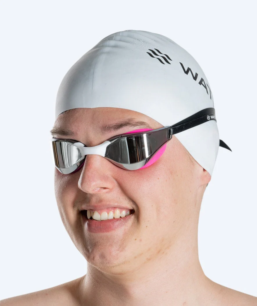 Watery Schwimmbrille - Instinct Mirror - Rosa/Silber - Image 11