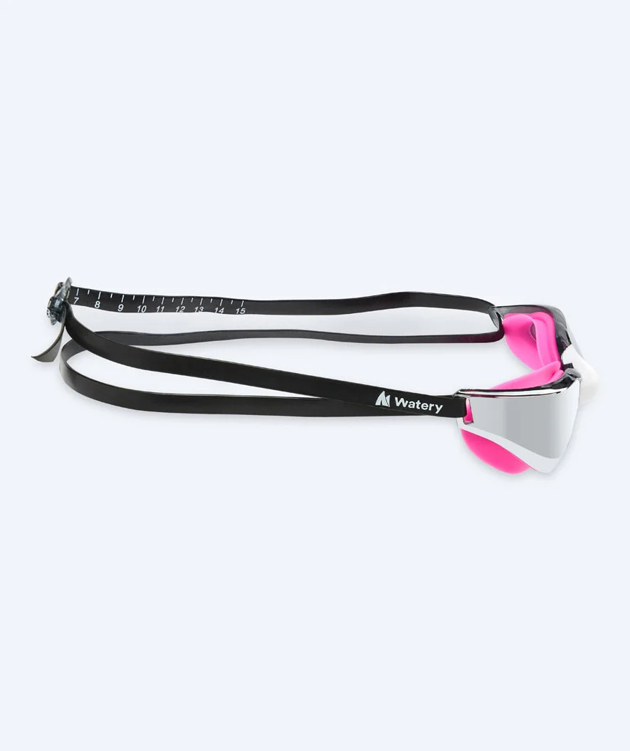 Watery Schwimmbrille - Instinct Mirror - Rosa/Silber - Image 4