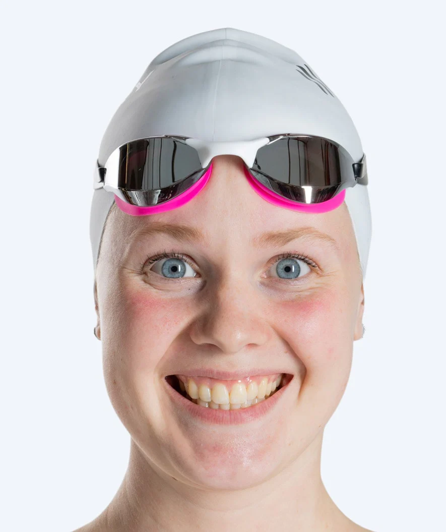 Watery Schwimmbrille - Instinct Mirror - Rosa/Silber - Image 9